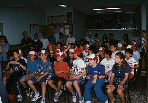 Vista del local del CEO el dia de l'entrega de premis del Juvenil