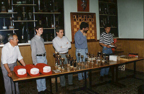 Entrega de premis del Campionat Juvenil d'Olot
