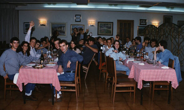 Sopar de la barraca de Festes del Tura 97'